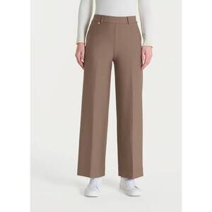 NEW RAGNO women's cropped wide leg pants in pine bark